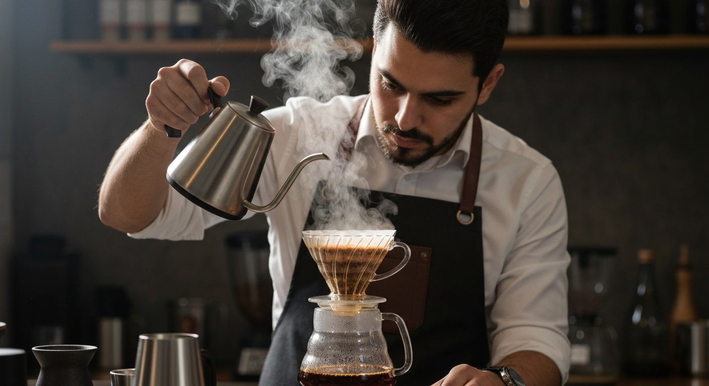 Pour-over preparation