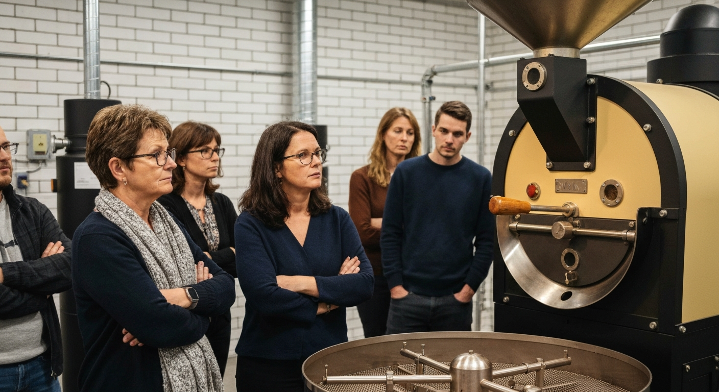 Roastery tour